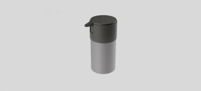 Soap Dispenser 3D Model .c4d .max .obj .3ds .fbx .stl .blend 