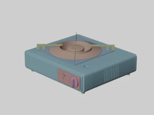 Camping Stove 3D Model