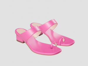 Flip-flop sandal 3D मॉडल