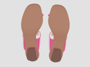 Flip-flop sandal Model 3D