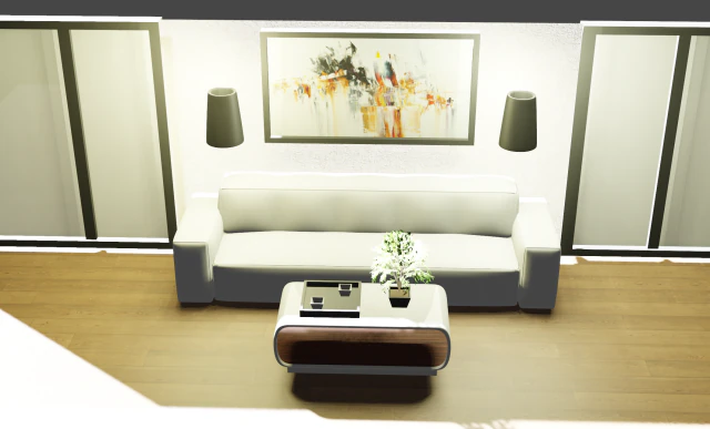 Sofa 3D Model .c4d .max .obj .3ds .fbx .stl .blend 