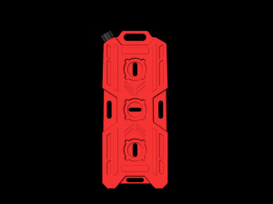 The canister Modello di stampa 3D