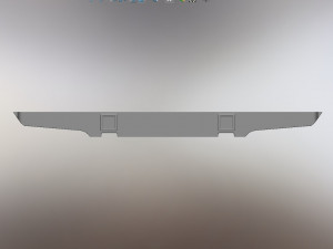 Rear bumper Model do druku 3D