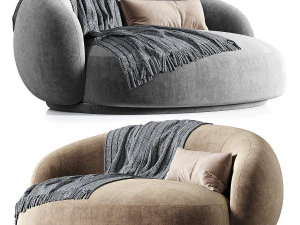 Julep Island Sofa by Tacchini 3D Model