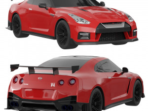 Nissan GTR R35 3Dモデル