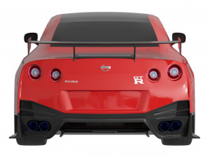 Nissan GTR R35 3D Model