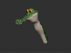 Crocodile 3D Model