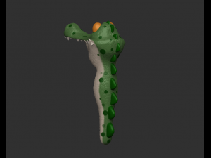 Crocodile 3D Model