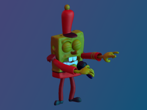 Sponge bob Model 3D