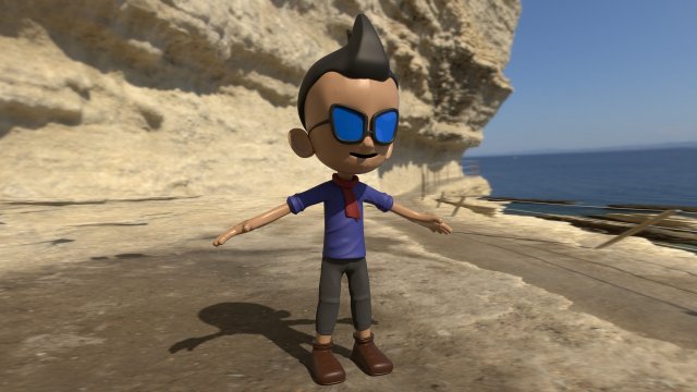 BOY 3D Model .c4d .max .obj .3ds .fbx .stl .blend 