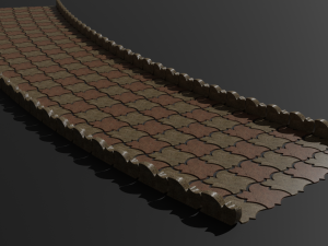 Pavement tiles 3D Model