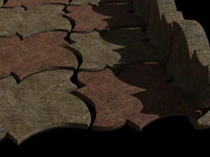 Pavement tiles 3D Model