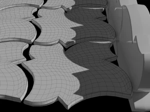 Pavement tiles 3D Model