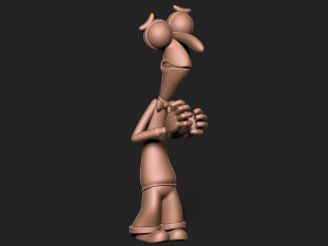 De dentro para fora - medo Modelo de Impressão 3D