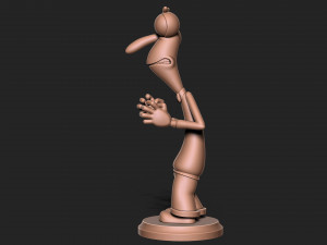Inside Out - Fear with base 3D-printmodel