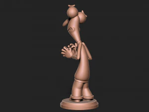 Inside Out - Fear with base 3D Print Model