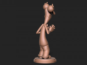 Inside Out - Fear with base 3D-printmodel