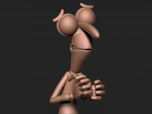 Inside Out - Fear with base 3D Print Model