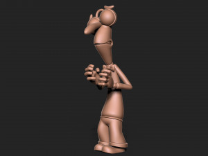 Inside Out - Fear keychain 3D Print Model