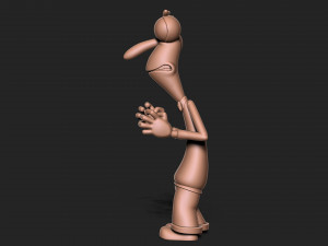 Inside Out - Fear keychain 3D Print Model