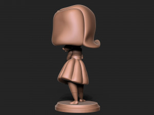 Inside out - disgust with base Modèles 3D en vedette