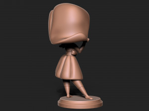 Inside out - disgust with base Modèles 3D en vedette