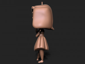 Inside out - disgust keychain 3D प्रिंट मॉडल