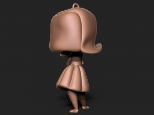 Inside out - disgust keychain 3D प्रिंट मॉडल