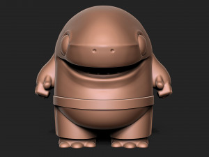 Shark toon 3D Print Model