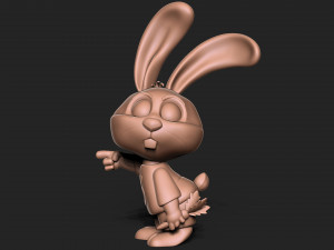 Cute bunny 3Dプリントモデル