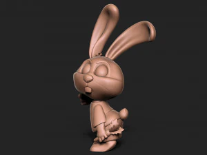 Cute bunny 3D Print Model