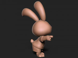 Cute bunny 3D Print Model