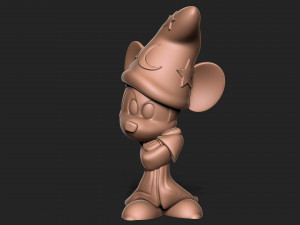 Micky Mouse 3D-printmodel