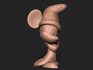 Micky Mouse 3D-printmodel
