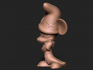 Micky Mouse 3D-printmodel