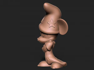 Micky Mouse 3D Print Model