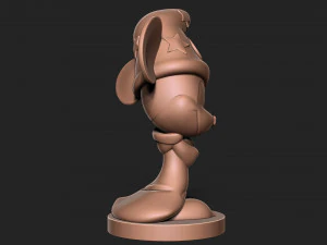 Micky Mouse with base 3D Print Model