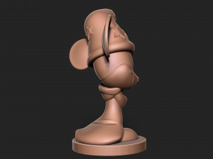 Micky Mouse with base 3D Принт Модель