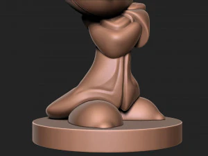 Micky Mouse with base 3D Print Model