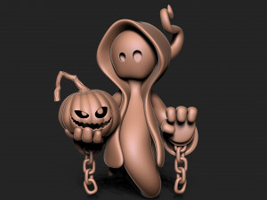 Halloween Ghost 3D Print Model