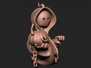 万圣节幽灵 3D 打印模型