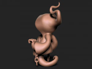万圣节幽灵 3D 打印模型