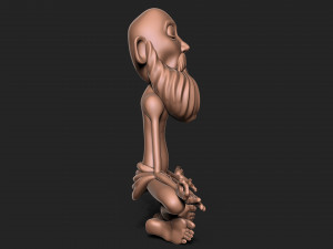 Old Man 3D Принт Модель