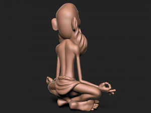 Old Man 3D Print Model