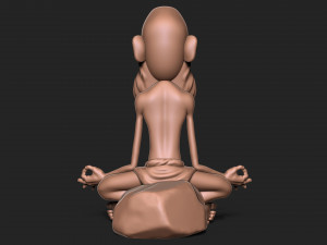 Old Man with base Modelo de impresión 3D