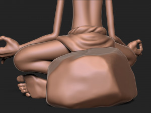 Old Man with base Modelo de impresión 3D
