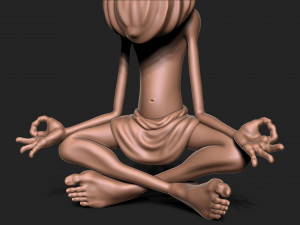 Old Man keychain 3D प्रिंट मॉडल