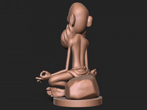 Old Man with base 2 Modèles 3D en vedette
