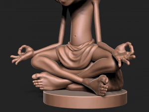 Old Man with base 2 3D Print Model