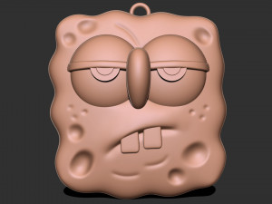 SpongeBob keychain 3D Print Model